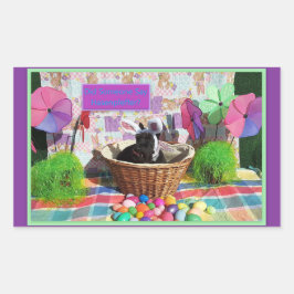 Hasenpfeffer? Rektangulärt Klistermärke