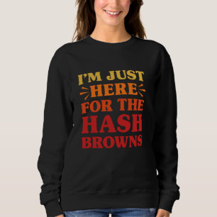 Hash Browns jag älskar Hash Browns Rollig mat Hash T Shirt