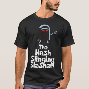 Hash Slinging Slasher! (vit text) Essential  T Shirt