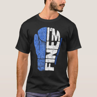 Hashimoto Disease Awareness Jag är Bra Warrior Box T Shirt