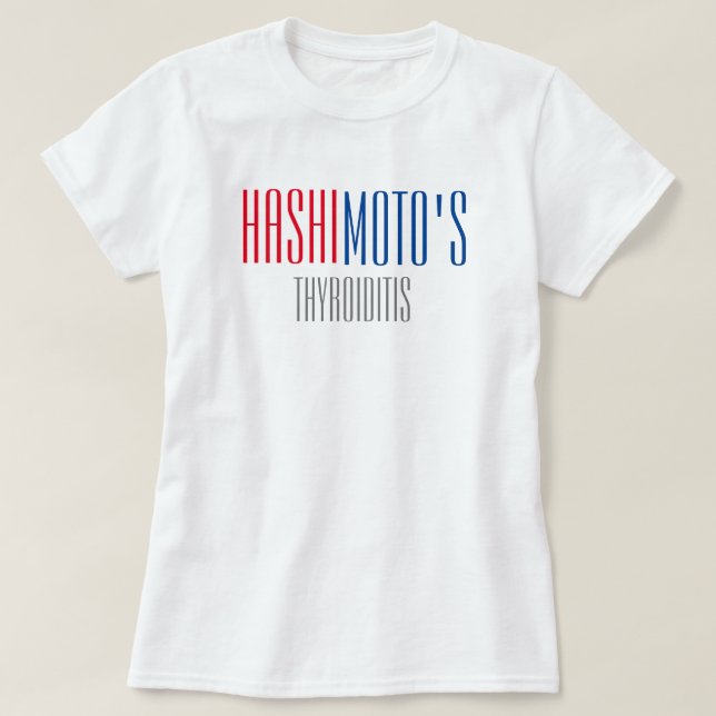 Hashimotos ThyroiditisT-tröja T Shirt (Design framsida)