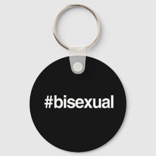 HASHTAG-BISEXUELL PERSON NYCKELRING
