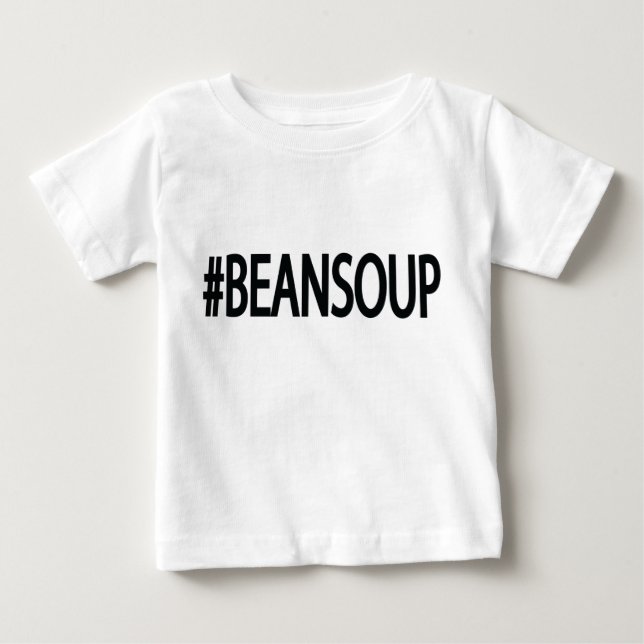 Hashtag bönasoppa tee shirt (Framsida)
