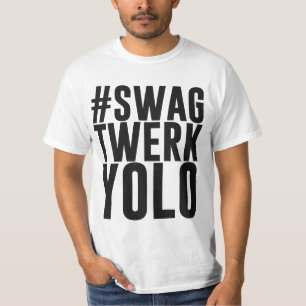 Hashtag bylte Twerk Yolo Tröja