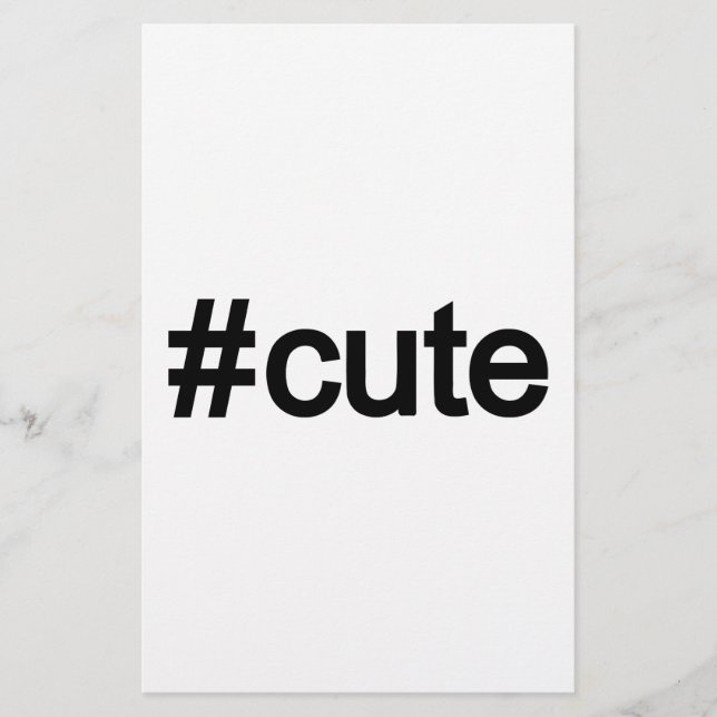 Hashtag # Cute (Framsida)
