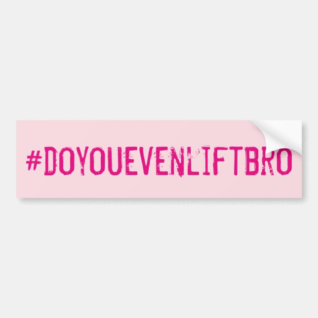 Hashtag Do You even Hiss Bro Bildekal (Framsidan)