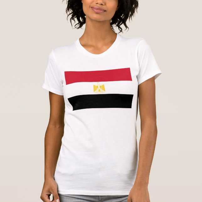 Hashtag egyptenflagga tee (Framsida)