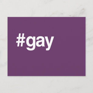 HASHTAG GAY VYKORT