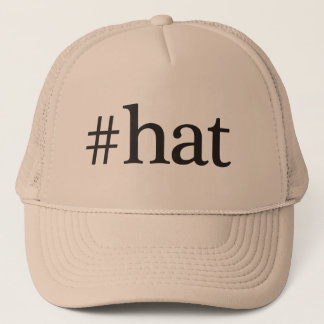 Hashtag hatt keps