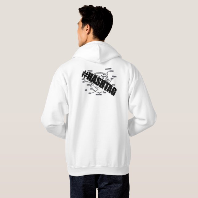 HASHTAG HOODIE (Hel baksida)