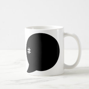 Hashtag # Kaffe Kopp Mugg