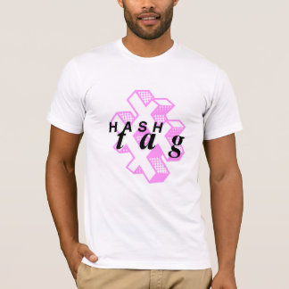 Hashtag Minimalist T-Shirt | Trendig Social Media 