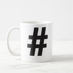 Hashtag Mugg