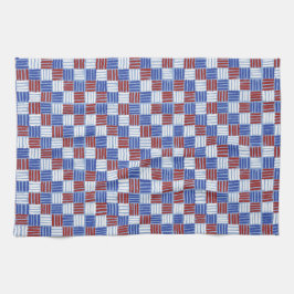 Hashtag Patriotic Kökshandduk