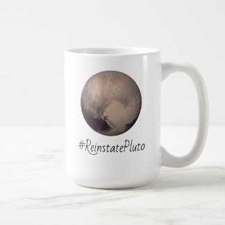 Hashtag ReinstatePluto Kaffemugg