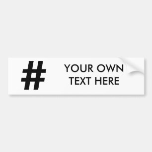 HASHTAG-SYMBOL - .PNG BILDEKAL