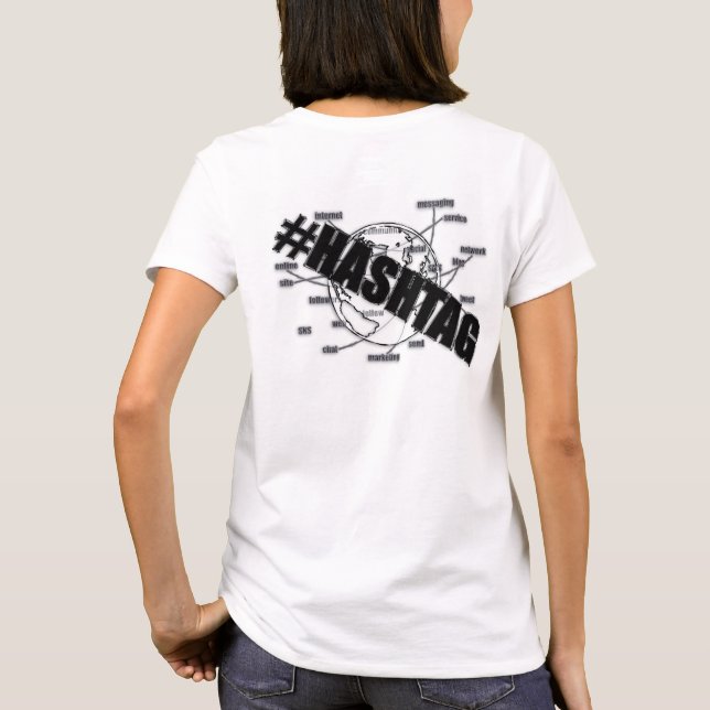 HASHTAG T SHIRT (Baksida)