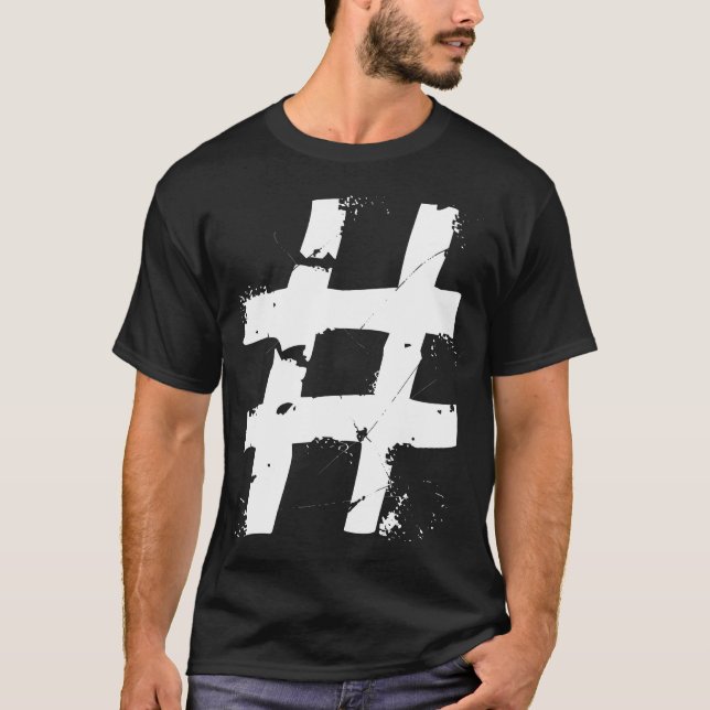 HASHTAG T SHIRT (Framsida)