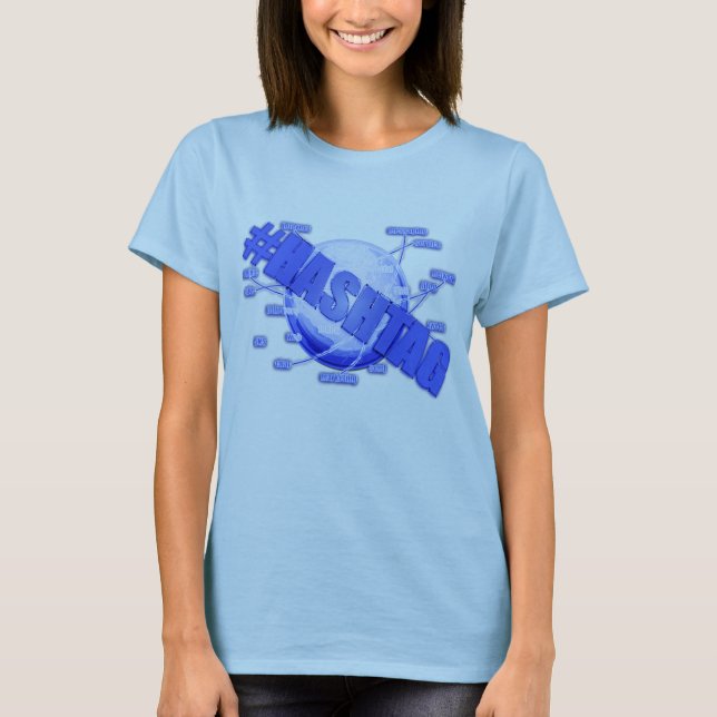 HASHTAG T SHIRT (Framsida)
