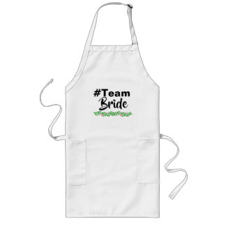 Hashtag Team Bride Långt Förkläde