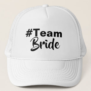 Hashtag Team Bride Truckerkeps