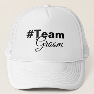 Hashtag Team Groom Keps