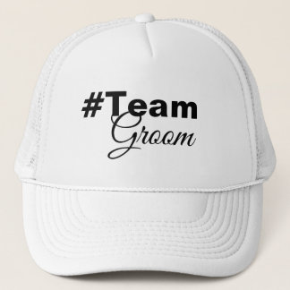 Hashtag Team Groom Keps