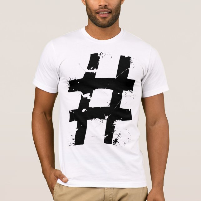 HASHTAG TEE SHIRT (Framsida)