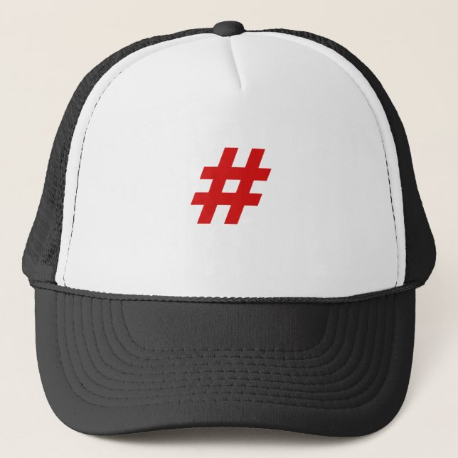 Hashtag Truckerkeps (Framsida)