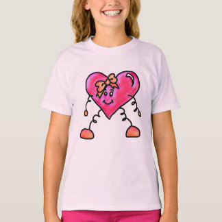 Hashtag Valentine smiling heart shirt T-shirt