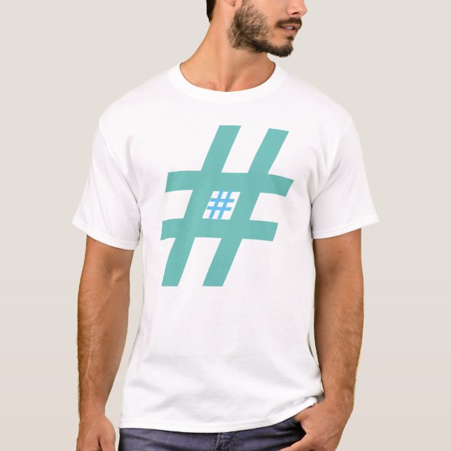Hashtags Manar Basic T-Shirt (Framsida)