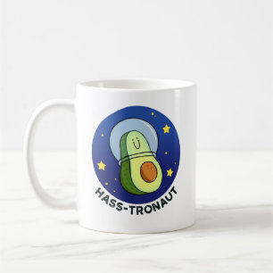Hass-tronaut Avocado Space Pun Mugg