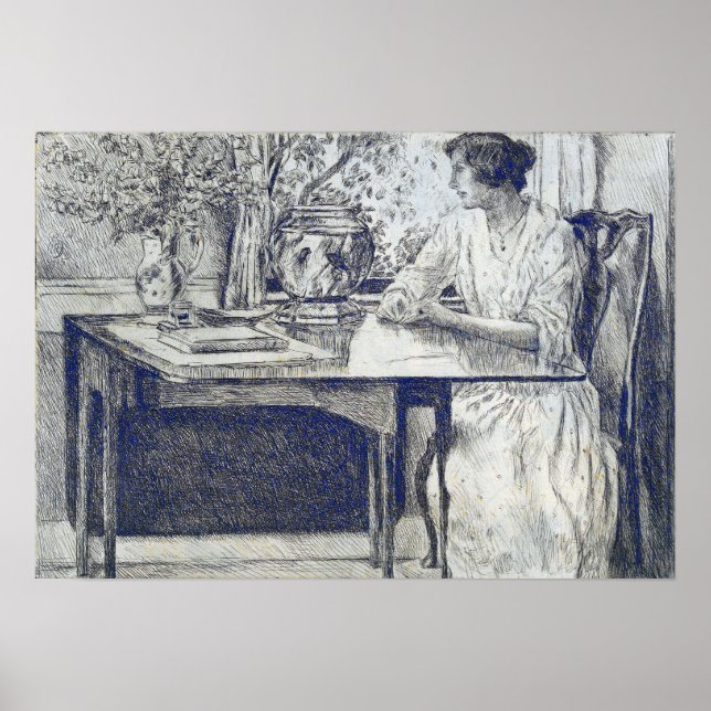 Hassam - Det koloniala bordet Poster (Framsidan)