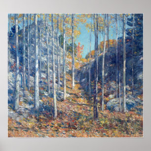 Hassam - Gamla indiska banan mot havet 1906 Poster