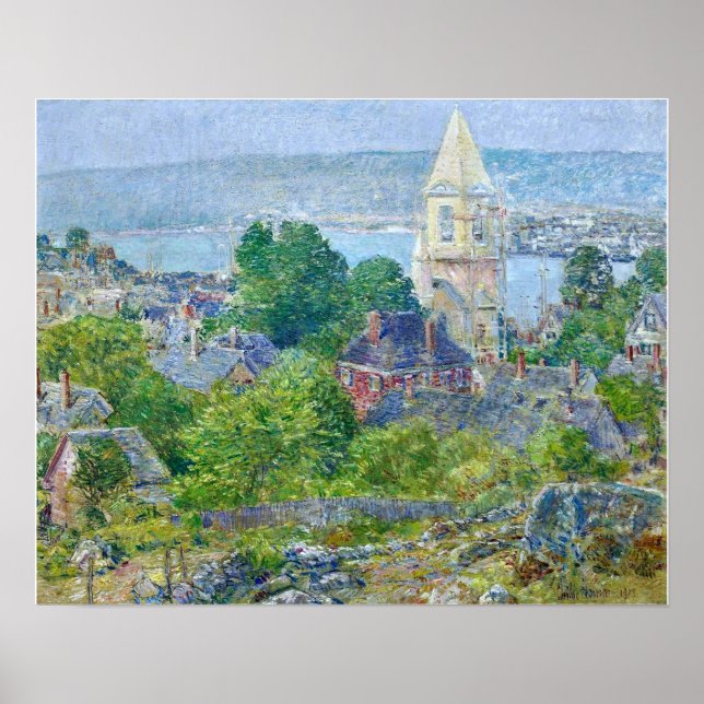 Hassam - Gloucester 1919 Poster (Framsidan)