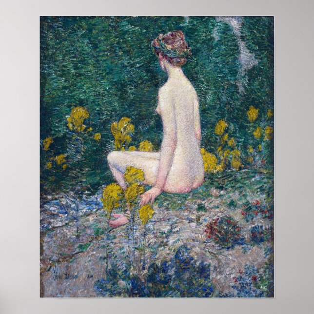 Hassam - Golden 1908 Poster (Framsidan)