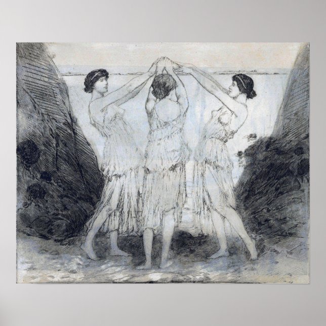 Hassam - Grekiska dansen Poster (Framsidan)