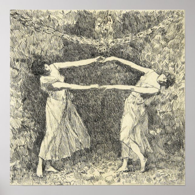 Hassam - Laurel Dance Poster (Framsidan)