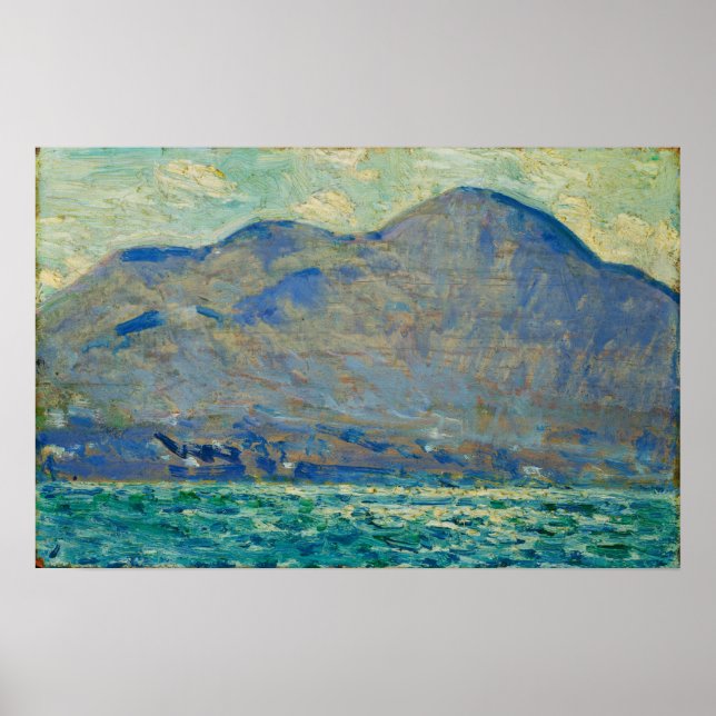 Hassam - Mt. Beacon vid Newburgh Poster (Framsidan)