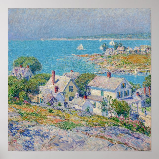 Hassam - New England Headlands 1930 Poster (Framsidan)