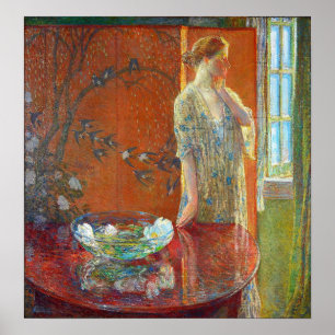 Hassam - Vår God morgon 1909 Poster