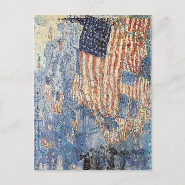 Hassams Avenue i Rain Vykort (Framsida)