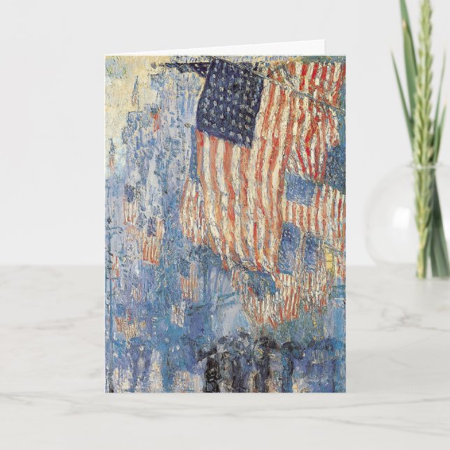 Hassams aveny i regna kort (Framsida)