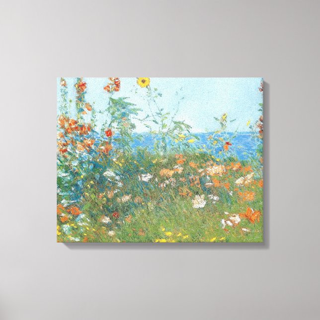 Hassams "Poppies, Isle of Shoals" - Wrapped Canvastryck (Framsida)