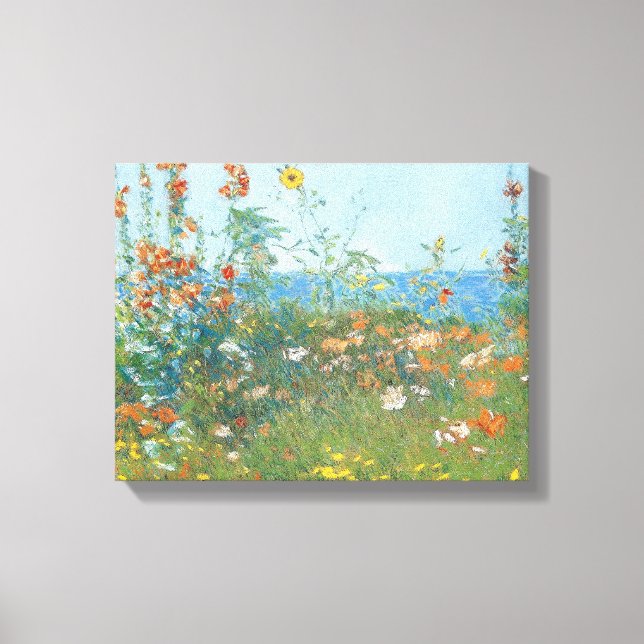 Hassams "Poppies, Isle of Shoals" - Wrapped Canvastryck (Framsida)