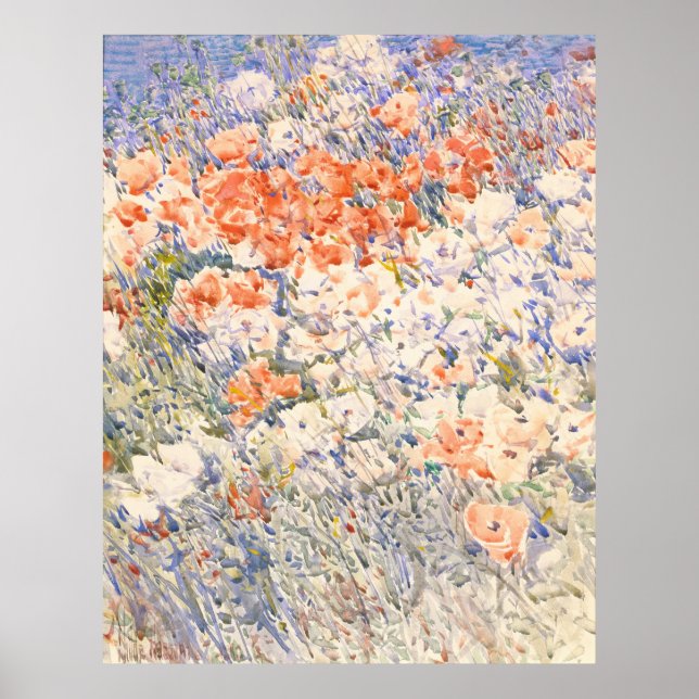 Hassam's The Island Garden Poster (Framsidan)