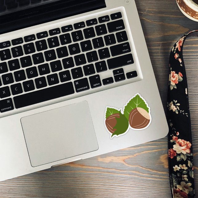 Hasselnötter Klistermärken (Hazelnuts Sticker)