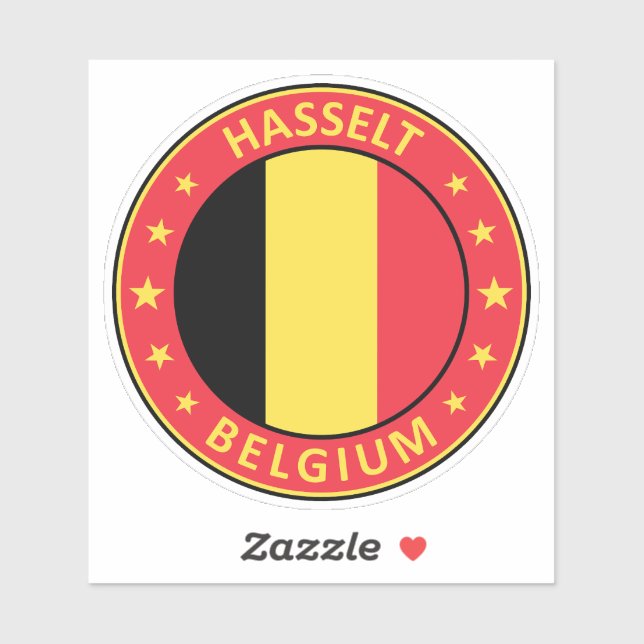 Hasselt Klistermärken (Ark)