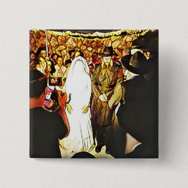 Hassidic Bröllop Knapp (Framsida)