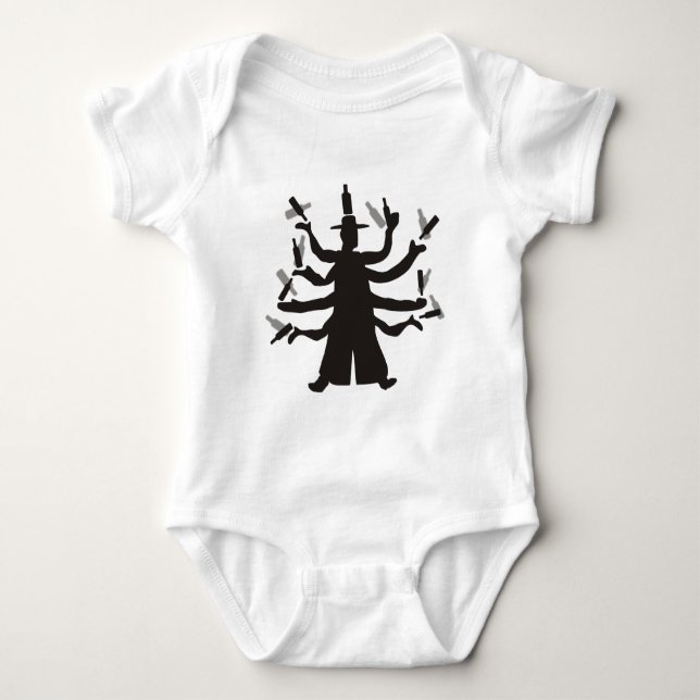Hassidic Flaska Dance Tee (Framsida)